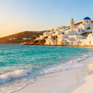 Beautiful beach in Greece